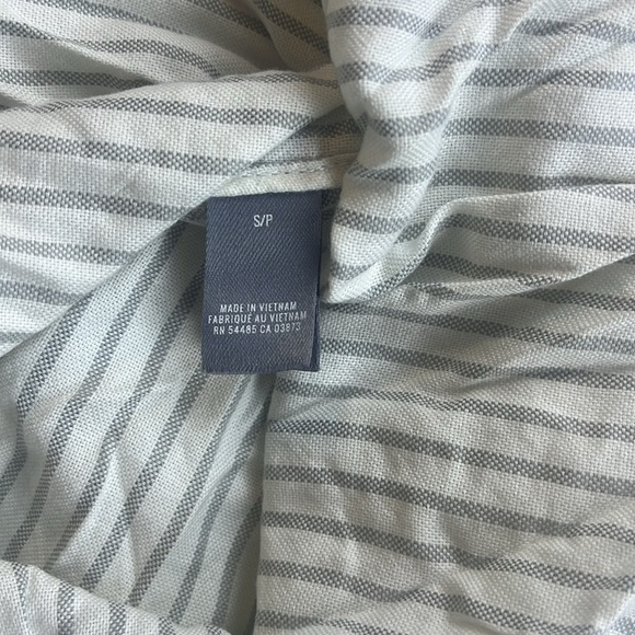 Aerie Striped Half Buttoned Shirt S120-1 - Picture 5 of 7